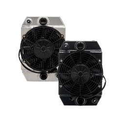 Mishimoto - Mishimoto MMRAD-UNI-DRGBK Universal 9" Drag Race Aluminum Radiator Black - Image 2