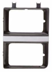 Auto Metal Direct - Auto Metal Direct X145-4083-3L LH Headlight Bezel for 83-84 GMC Jimmy Suburban - Image 1