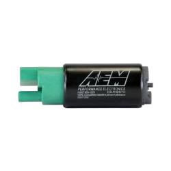 AEM Electronics - AEM Electronics 50-1220 E85 High Flow In-Tank Fuel Pump 65mm Inline Inlet - Image 1