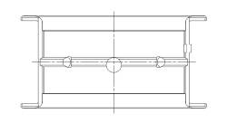 ACL Race Series - ACL Race 5M829HXNC-STD Chevy Excalibur GMC Iso Crankshaft Bearing - Image 4