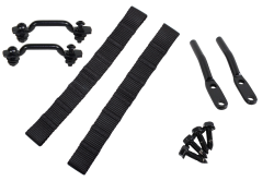 Kentrol - Kentrol 50725 Black Door Strap Kit for 76-95 Jeep CJ & Wrangler YJ - Image 1