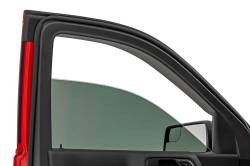 Rough Country Suspension Systems - Rough Country Smoke Rain Guard Window Deflectors Silverado/Sierra Crew 911924 - Image 4