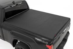 Rough Country Suspension Systems - Rough Country 41419660A Soft Tri-Fold Tonneau Cover for 22-26 Toyota Tundra 6.5' - Image 1