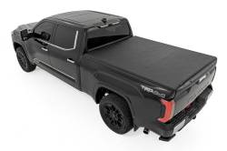 Rough Country Suspension Systems - Rough Country 41419660A Soft Tri-Fold Tonneau Cover for 22-26 Toyota Tundra 6.5' - Image 3