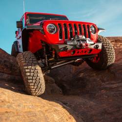 Artec Industries - Artec JJ8015 Powdercoat Front Bumper w/Aluminum Skid for 07+ Jeep Wrangler/JT - Image 4