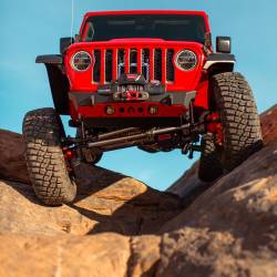 Artec Industries - Artec JJ8015 Powdercoat Front Bumper w/Aluminum Skid for 07+ Jeep Wrangler/JT - Image 5