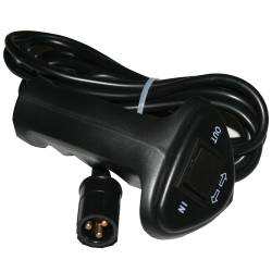 Bulldog Winch - Bulldog Winch 20080 Winch Controller Hand Control 3-Prong w/12' Lead - Image 1