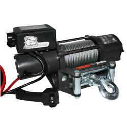 Bulldog Winch - Bulldog Winch 15019 4400lb Trailer/Utility Winch 55' Wire Rope Roller Fairlead - Image 1
