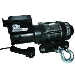 Bulldog Winch - Bulldog Winch 15017 3400lb Trailer/Utility Winch 45' Wire Rope Hawse Fairlead - Image 1