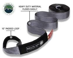 Overland Vehicle Systems - Overland Vehicle Systems 19069916 Tow Strap 30 30000lb 3 x 30' Gray Storage Bag - Image 3