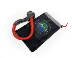 Overland Vehicle Systems - Overland Vehicle Systems 19-6580 Soft Shackle Recovery Ring Combo Pc 45000lb Blk - Image 10