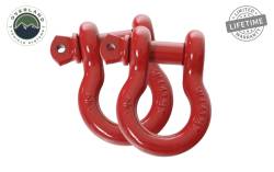 Overland Vehicle Systems - Overland Vehicle Systems 19010204 Recovery Shackle 3/4" 4.75 Ton Red Pair - Image 5