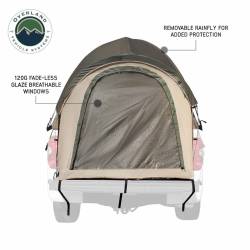 Overland Vehicle Systems - Overland Vehicle Systems 18252540 LD TACT Bed Tent Mid Size 5.0-5.2 Foot Tan Bod - Image 2