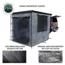 Overland Vehicle Systems - Overland Vehicle 18089920 HD Nomadic 2.0 Awning Room Enclosure Grey/Green - Image 2