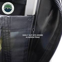 Overland Vehicle Systems - Overland Vehicle 18089920 HD Nomadic 2.0 Awning Room Enclosure Grey/Green - Image 9