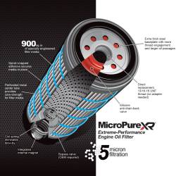 Pacific Performance Engineering - PPE 114000555 Engine Oil Filter MicroPure Extreme-Perf for 01-19 GM 6.6L Duramax - Image 2