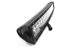 Top Gun Customz - Top Gun Customz TGC74020 20" LED Bar Curved Chrome Dbl Row Combo 120W 10800Lm - Image 3