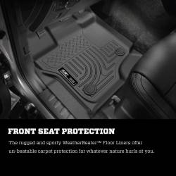 Husky Liners - Husky Liner Weatherbeater Front Floor Liners Black Ford F150 18351 - Image 2