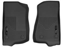 Husky Liners - Husky Liner Weatherbeater Front Floor Liners Black for Jeep Wrangler 13021 - Image 1