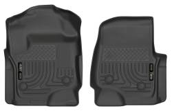 Husky Liners - Husky Liner Weatherbeater Front Floor Liners Black Ford Super Duty 13321 - Image 1