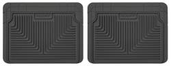 Husky Liner Heavy Duty 2nd Row Floor Mats Black 52021