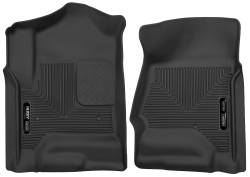 Husky Liners - Husky Liner X-act Contour Front Floor Liners Black Silverado/Sierra 53111 - Image 1