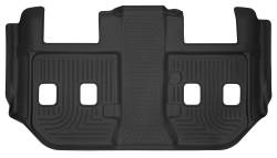 Husky Liner X-act Contour 3rd Row Floor Liners Black Suburban/Yukon XL 53281