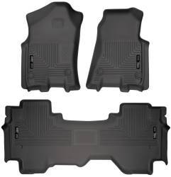 Husky Liner Weatherbeater Front/Rear Floor Liners Black for Dodge Ram 94011