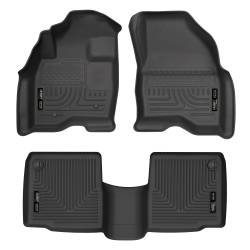 Husky Liner Weatherbeater Front/Rear Floor Liners Black Ford Explorer 98761