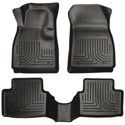 Husky Liner Weatherbeater Front/Rear Floor Liners Black Chevrolet Sonic 98291