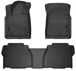 Husky Liner Weatherbeater Front/Rear Floor Liners Black for Tundra 98581