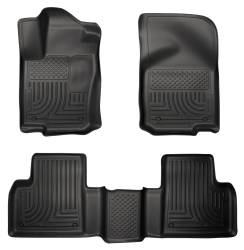 Husky Liner Weatherbeater Front/Rear Floor Liners Black for Mercedes 98981