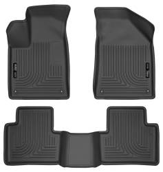 Husky Liner Weatherbeater Front/Rear Floor Liners Black for Chrysler 200 99071