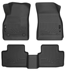 Husky Liner Weatherbeater Front/Rear Floor Liners Black Chevrolet Malibu 98191