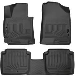 Husky Liner Weatherbeater Front/Rear Floor Liners Black for Elantra 98941