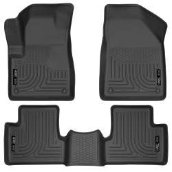 Husky Liner Weatherbeater Front/Rear Floor Liners Black for Cherokee 99031