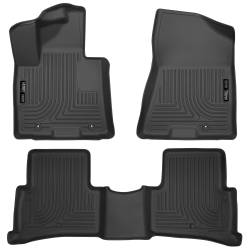 Husky Liner Weatherbeater Front/Rear Floor Liners Black for Kia Sportage 99891