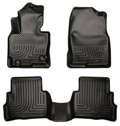 Husky Liner Weatherbeater Front/Rear Floor Liners Black Mazda CX-5 99731