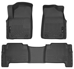 Husky Liner Weatherbeater Front/Rear Floor Liners Black for Armada 98611