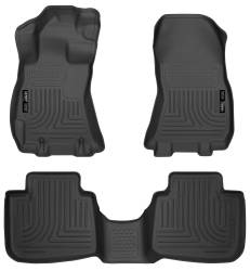 Husky Liner Weatherbeater Front/Rear Floor Liners Black for Legacy 99841