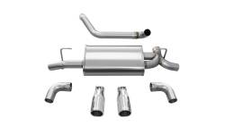 Corsa Performance - Corsa Performance 21014 Sport Axle-Back Exhaust System for 18-22 Wrangler JL - Image 1
