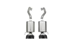 Corsa Performance - Corsa Performance 21012BLK Xtreme Axle-Back Exhaust System for 09-13 Corvette - Image 1