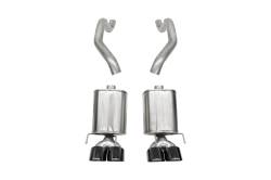 Corsa Performance - Corsa Performance 21010BLK Xtreme Axle-Back Exhaust System for 05-08 Corvette - Image 1