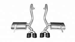 Corsa Performance - Corsa Performance 14961BLK Xtreme Axle-Back Exhaust System for 97-04 Corvette - Image 1