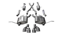 Corsa Performance - Corsa Performance 14992 Sport Cat-Back Exhaust System for Grand Cherokee WK2 - Image 1