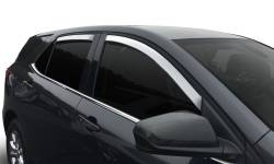 Auto Ventshade AVS - Auto VentShade 684930 Chrome Ventvisor Deflector 4PC for 15-24 Ford Edge - Image 1