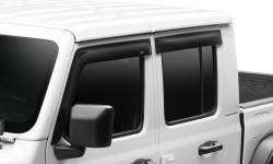 Auto Ventshade AVS - AVS 894066 Ventvisor Low Profile 4PC for 20-25 Gladiator & 18-25 Wrangler JL - Image 1