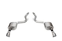 Corsa Performance - Corsa Performance 21252 Sport Axle-Back Exhaust System for 24-25 Ford Mustang - Image 1