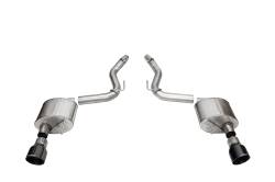 Corsa Performance - Corsa Performance 21252BLK Sport Axle-Back Exhaust System for 24 Mustang - Image 1