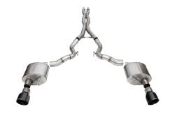 Corsa Performance - Corsa Performance 21270BLK Xtreme Cat-Back Exhaust System for 24 Mustang - Image 1